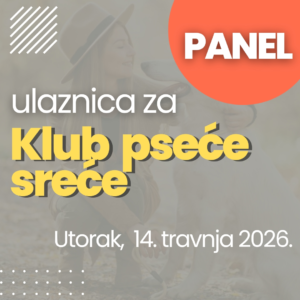 Ulaznica za panel "Kluba pseće sreće"